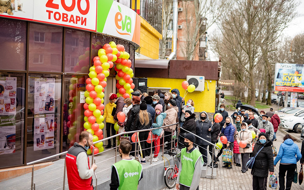 Первый обновленный «Фреш» в Херсоне открыт с холодом от Astra Project